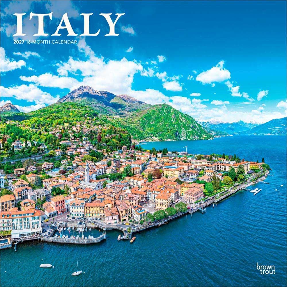Italy 2027 Wall Calendar Main Product Image