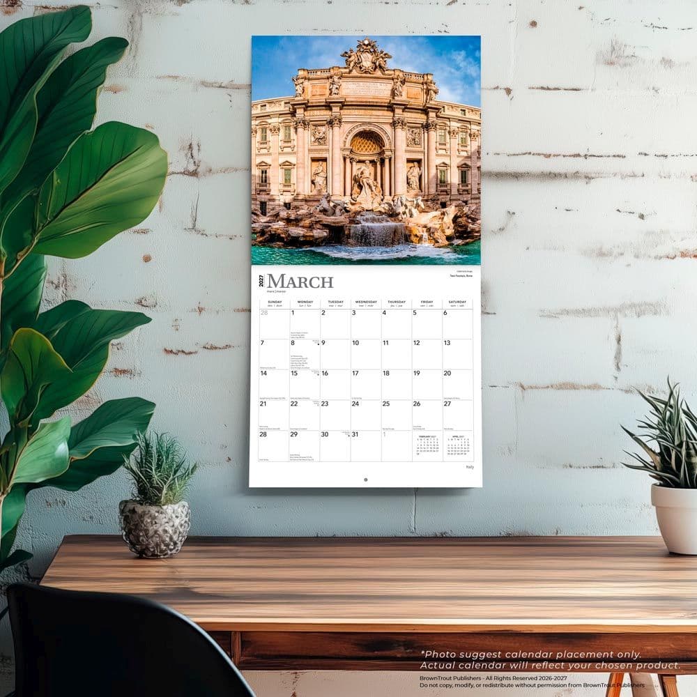 Italy 2027 Wall Calendar Fourth Alternate Image
