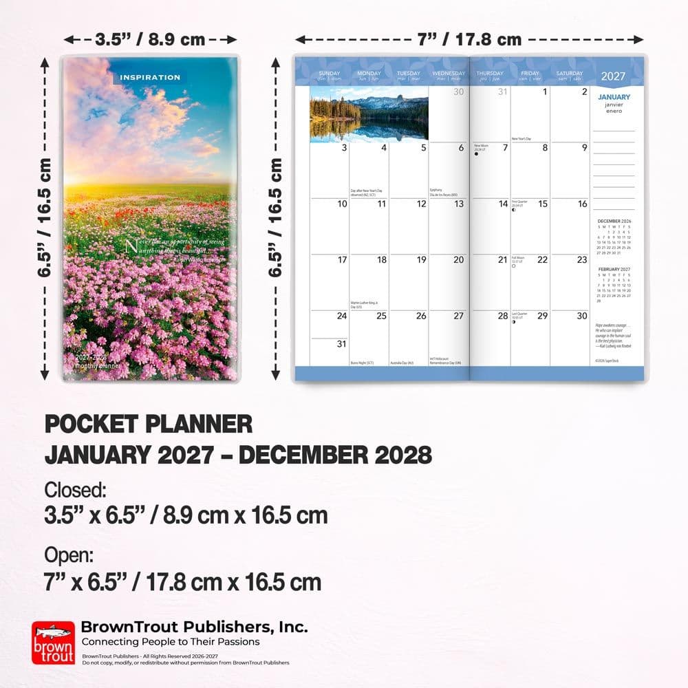 Inspiration 2027 2 Year Pocket Planner Sixth Alternate Image