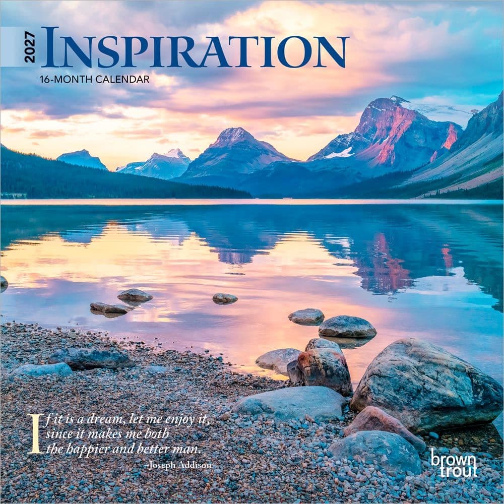 Inspiration  2027 Mini Wall Calendar Main Product Image
