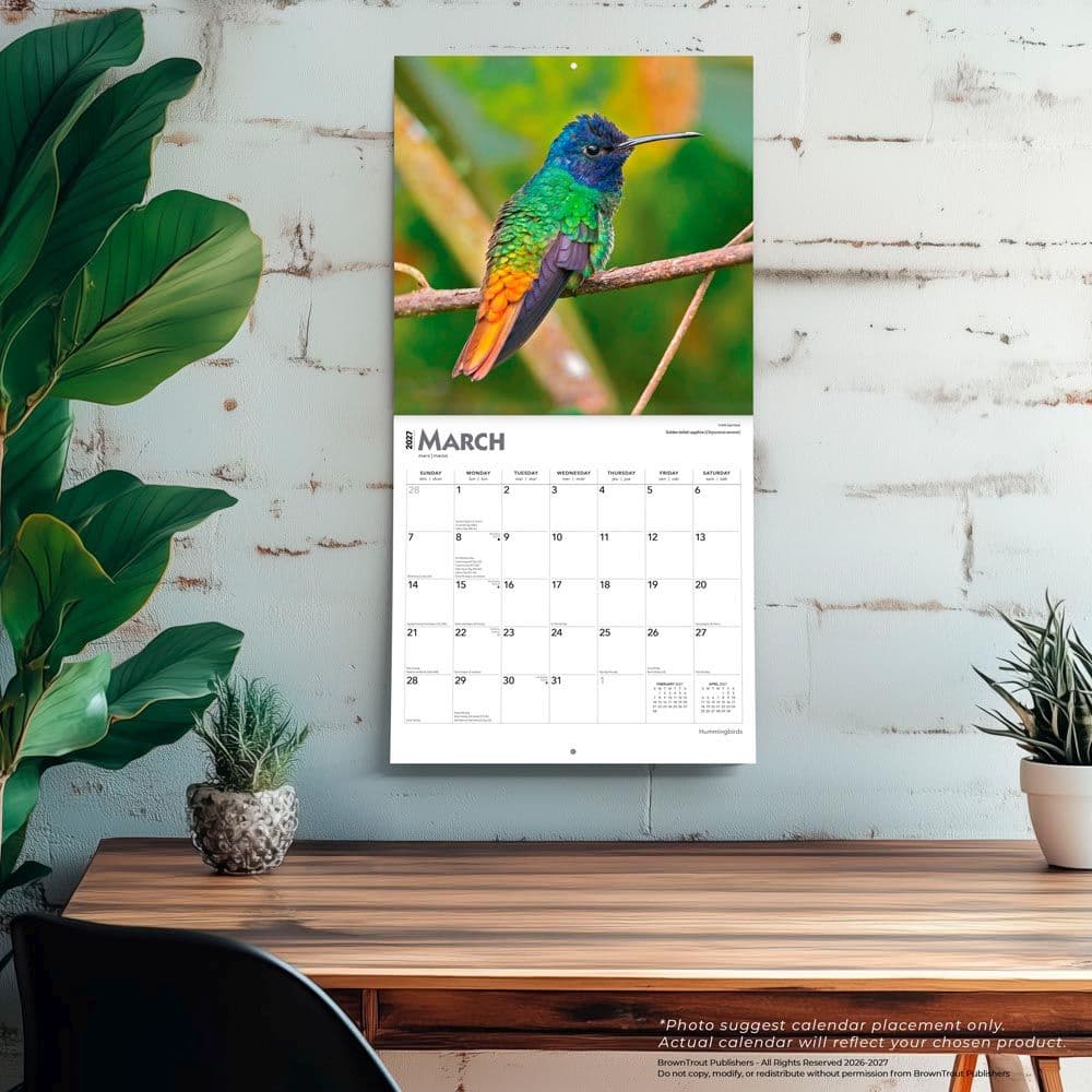 Hummingbirds 2027 Wall Calendar Fourth Alternate Image