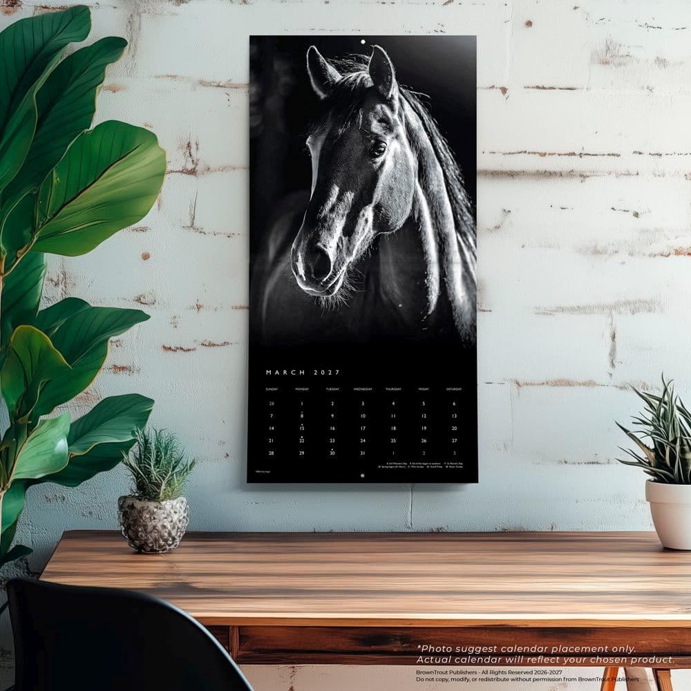 Horse Noble Portrait Series 2027 Wall Calendar Fourth Alternate Image