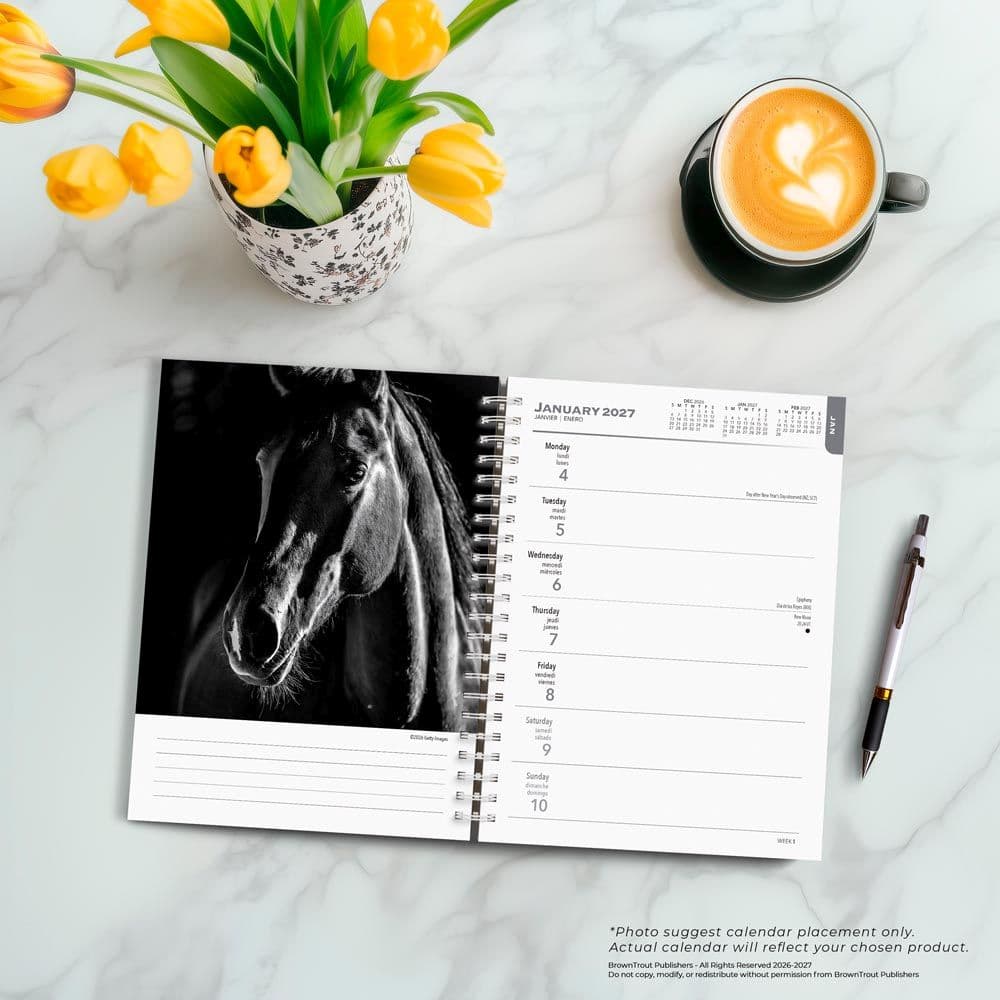 Noble Horses Portrait Series 2027 Engagement Planner Fourth Alternate Image