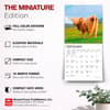 image Highland Cows 2027 Mini Wall Calendar Fifth Alternate Image