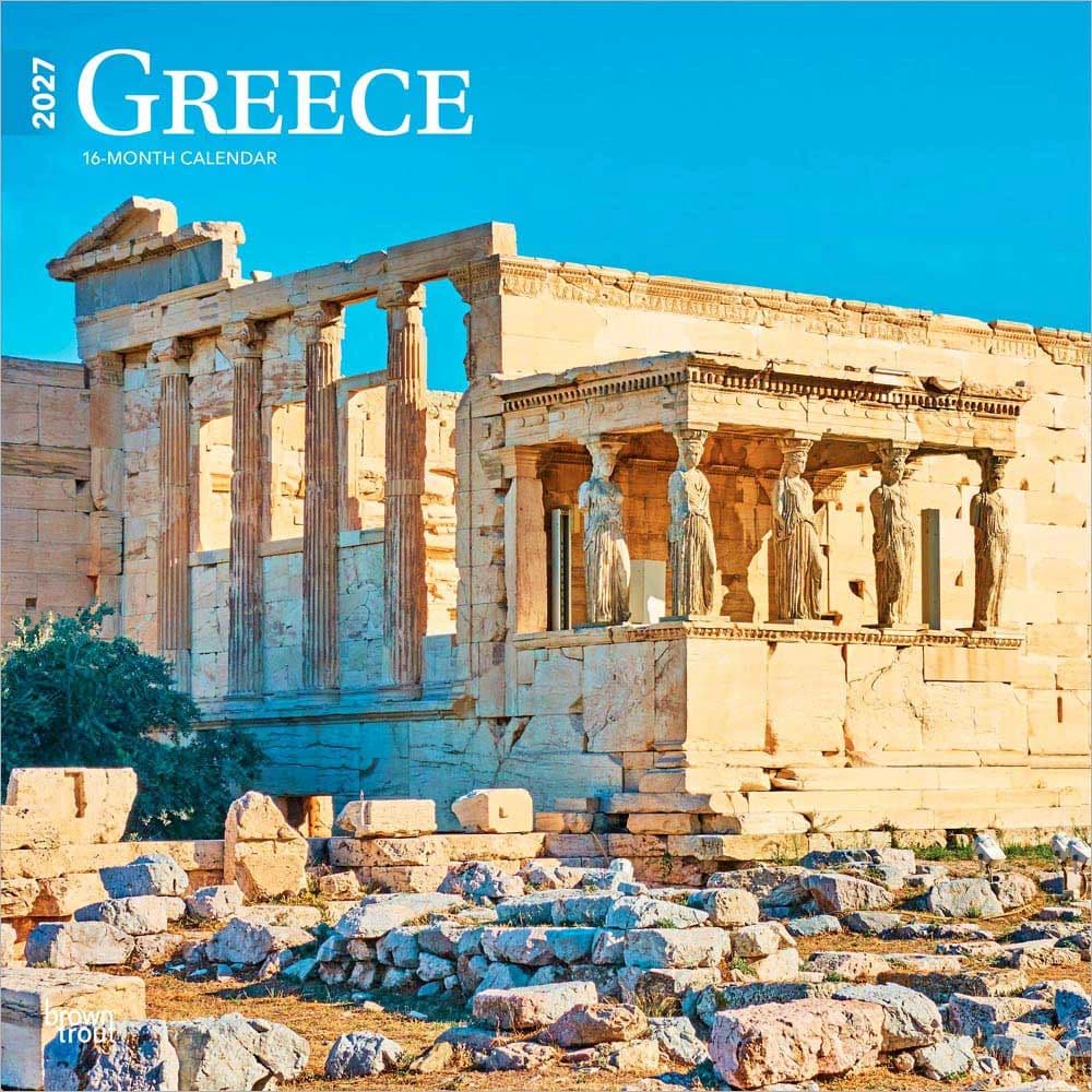 Greece 2027 Wall Calendar Main Product Image