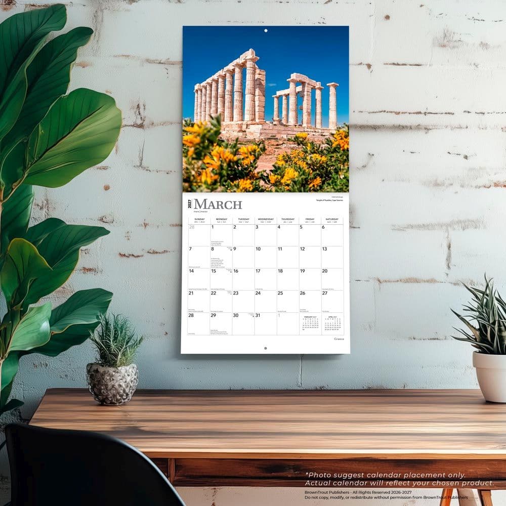 Greece 2027 Wall Calendar Fourth Alternate Image