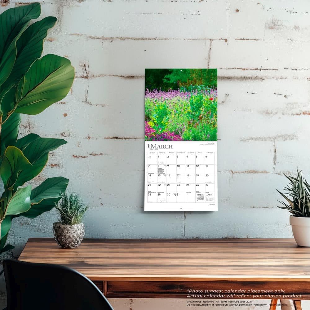 Gardens 2027 Mini Wall Calendar Fourth Alternate Image