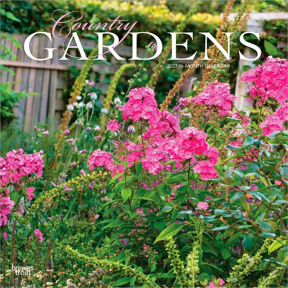image Country Gardens 2027 Wall Calendar Main Product Image