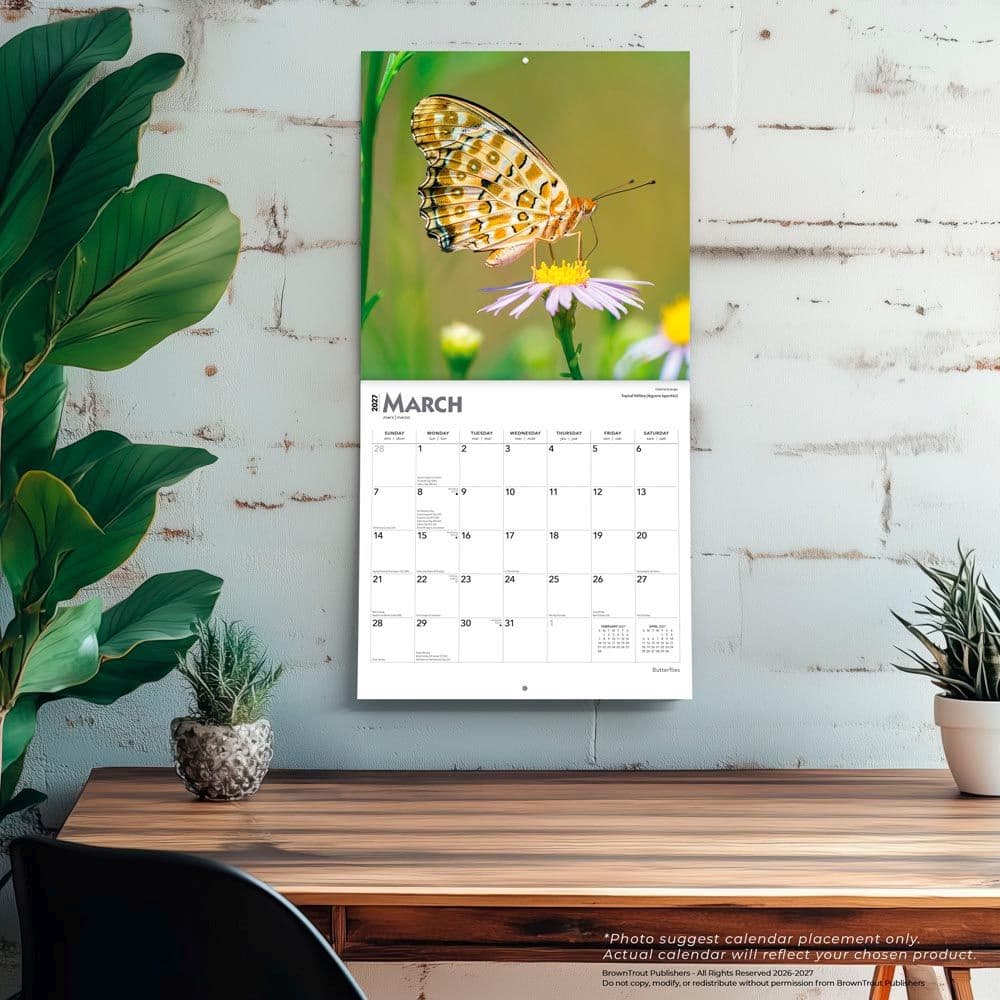 Butterflies 2027 Wall Calendar Fourth Alternate Image