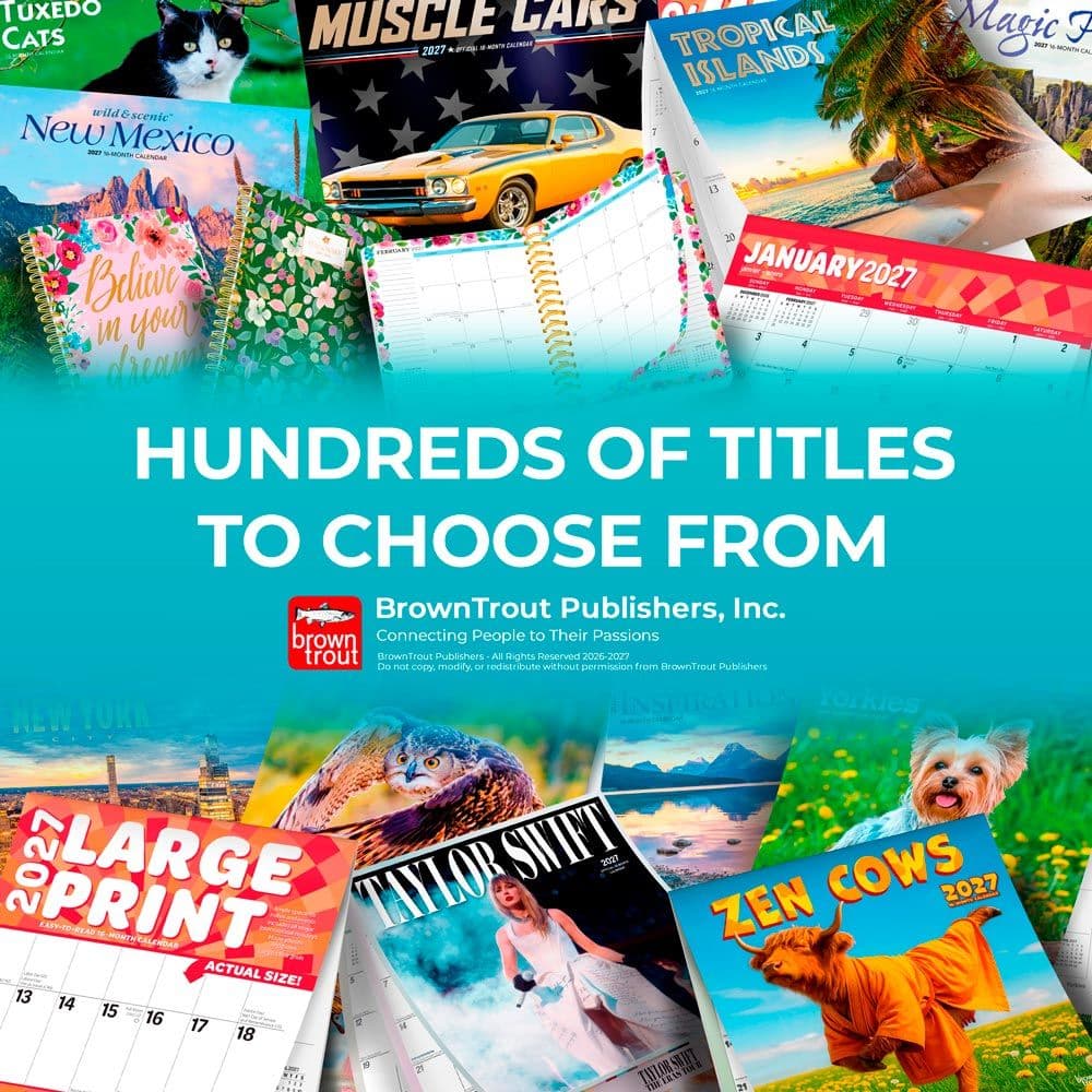 Blue Heelers 2027 Wall Calendar Eighth Alternate Image