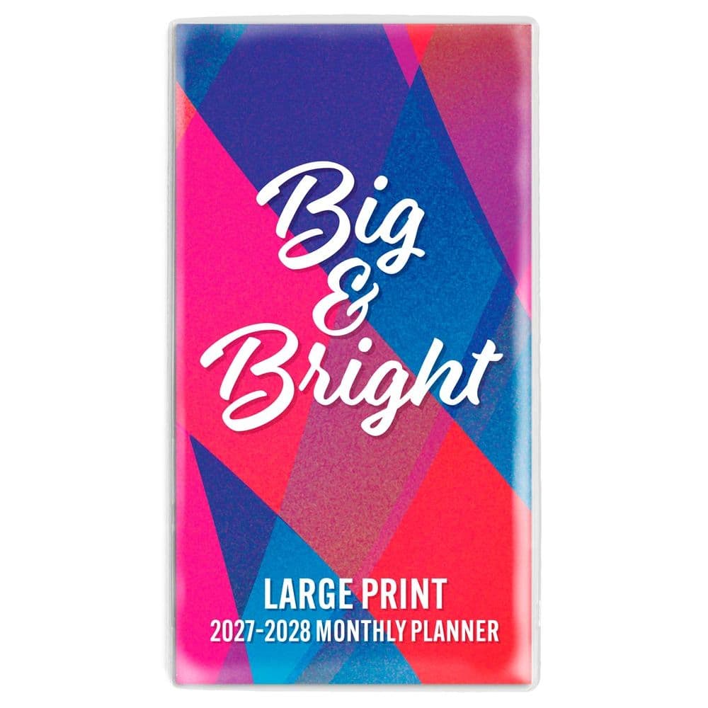 Large Print 2027 2 Year Pocket Planner Main Product Image