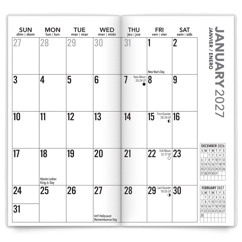 Large Print 2027 2 Year Pocket Planner Second Alternate Image