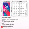 image Large Print 2027 2 Year Pocket Planner Sixth Alternate Image
