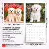 image Bichon Frise Puppies 2027 Wall Calendar Sixth Alternate Image