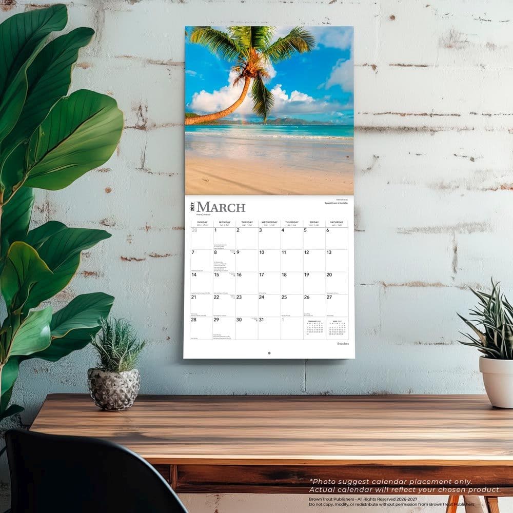 Beaches 2027 Wall Calendar Fourth Alternate Image