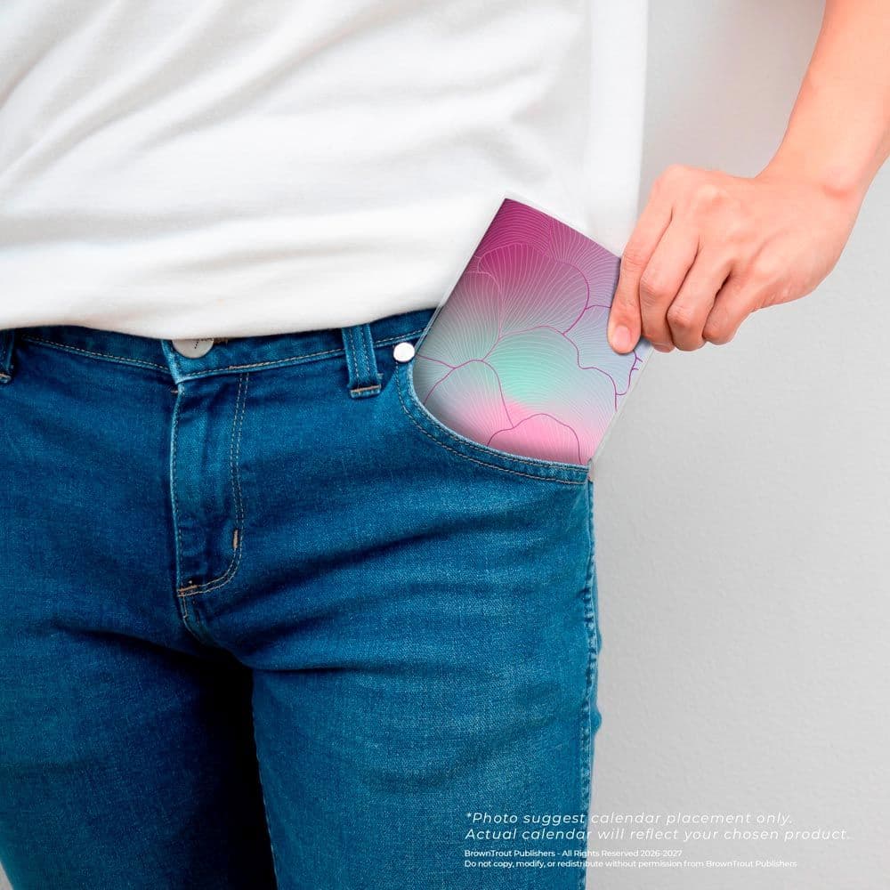 Ariel Collection 2027 2 Year Pocket Planner Fourth Alternate Image