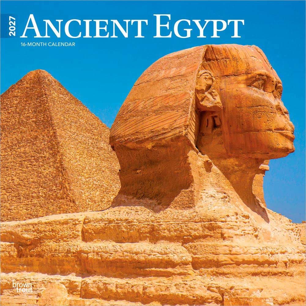 Ancient Egypt  2027 Wall Calendar Main Product Image