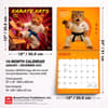 image Karate Cats 2027 Wall Calendar Sixth Alternate Image