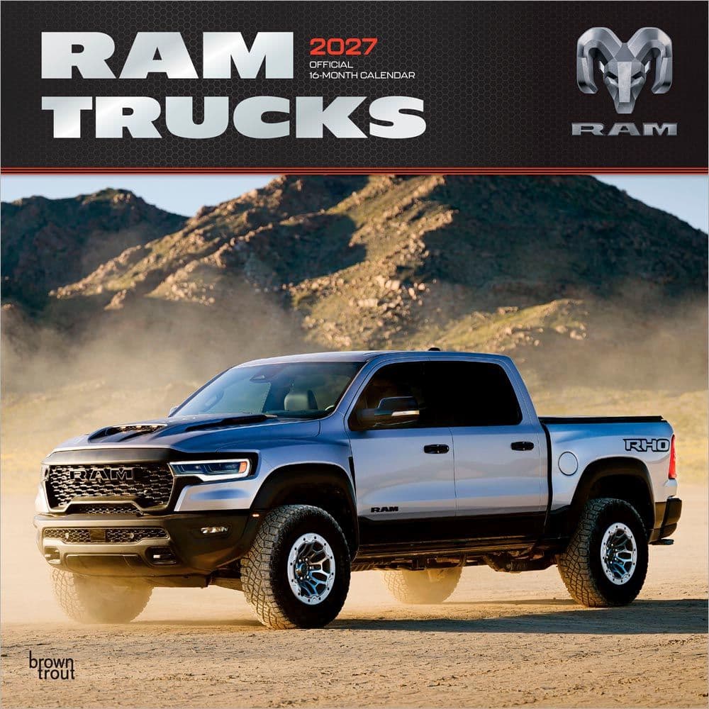 image Ram Trucks 2027 Wall Calendar Main Product Image