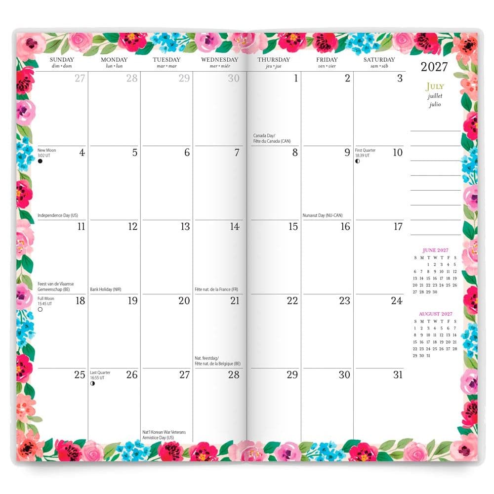 Believe in Yourself 2027 2-Year Pocket Planner Third Alternate Image