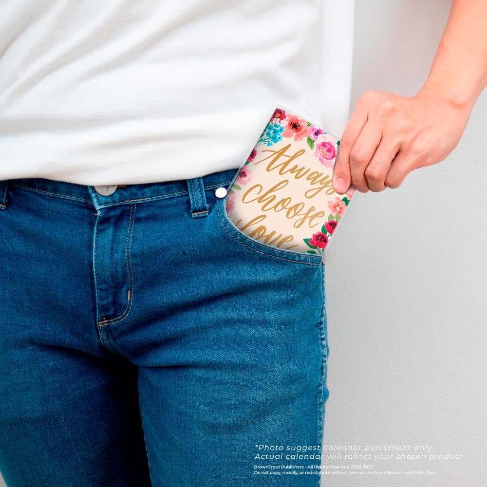 Believe in Yourself 2027 2-Year Pocket Planner Fourth Alternate Image