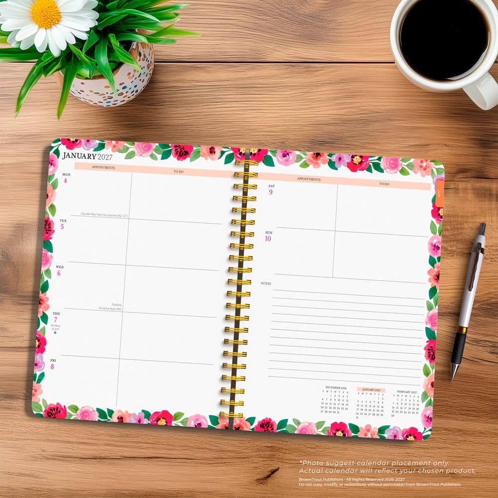 Bonnie Marcus Foil Desk 2027 Planner Fourth Alternate Image