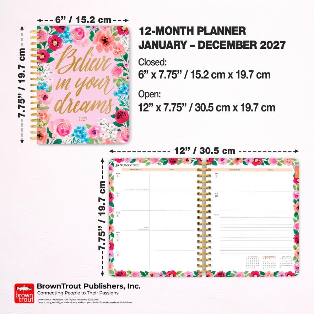 Bonnie Marcus Foil Desk 2027 Planner Sixth Alternate Image