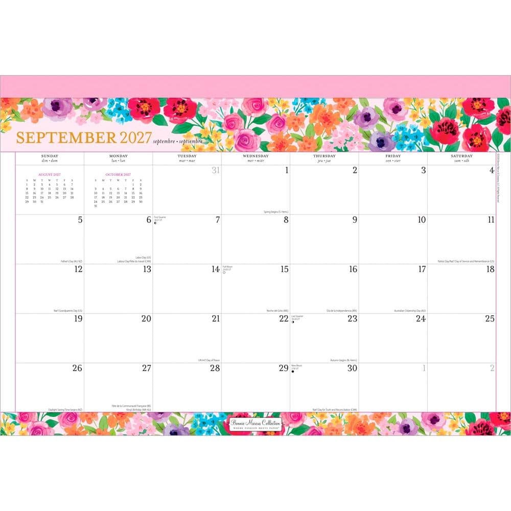 Year to Bloom Marcus 2027 Desk Pad Second Alternate Image