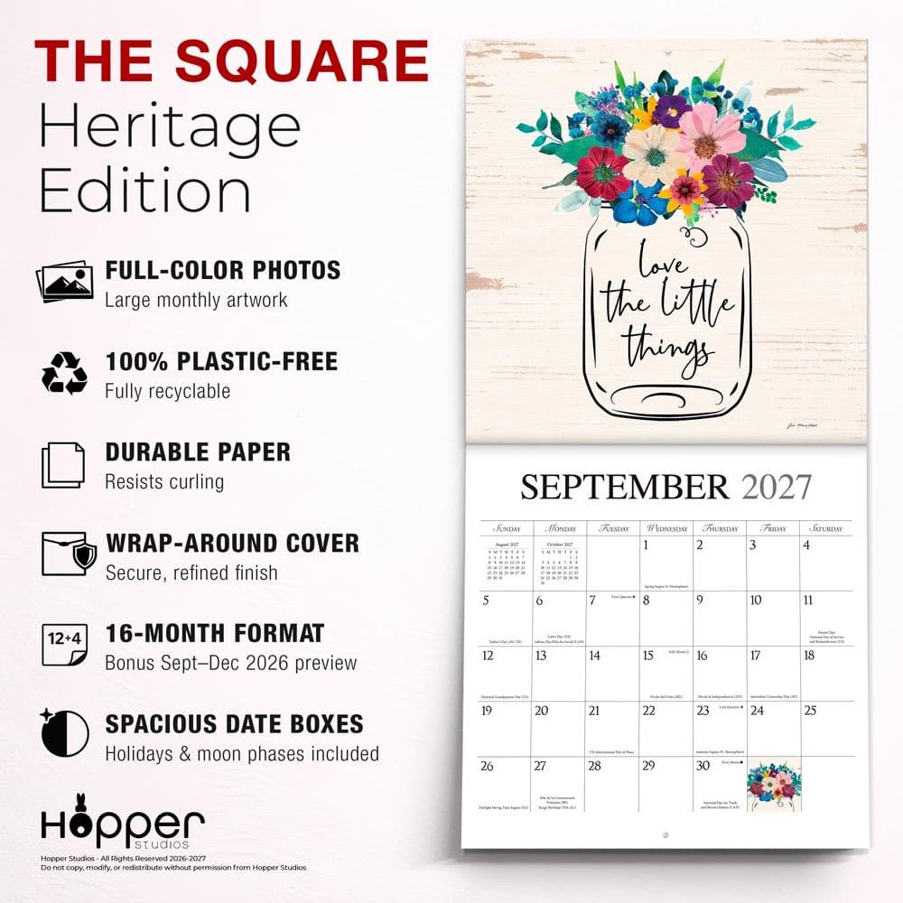 Love the Journey 2027 Wall Calendar Fifth Alternate Image