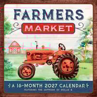 image Farmers Market 2027 Wall Calendar Main Product Image