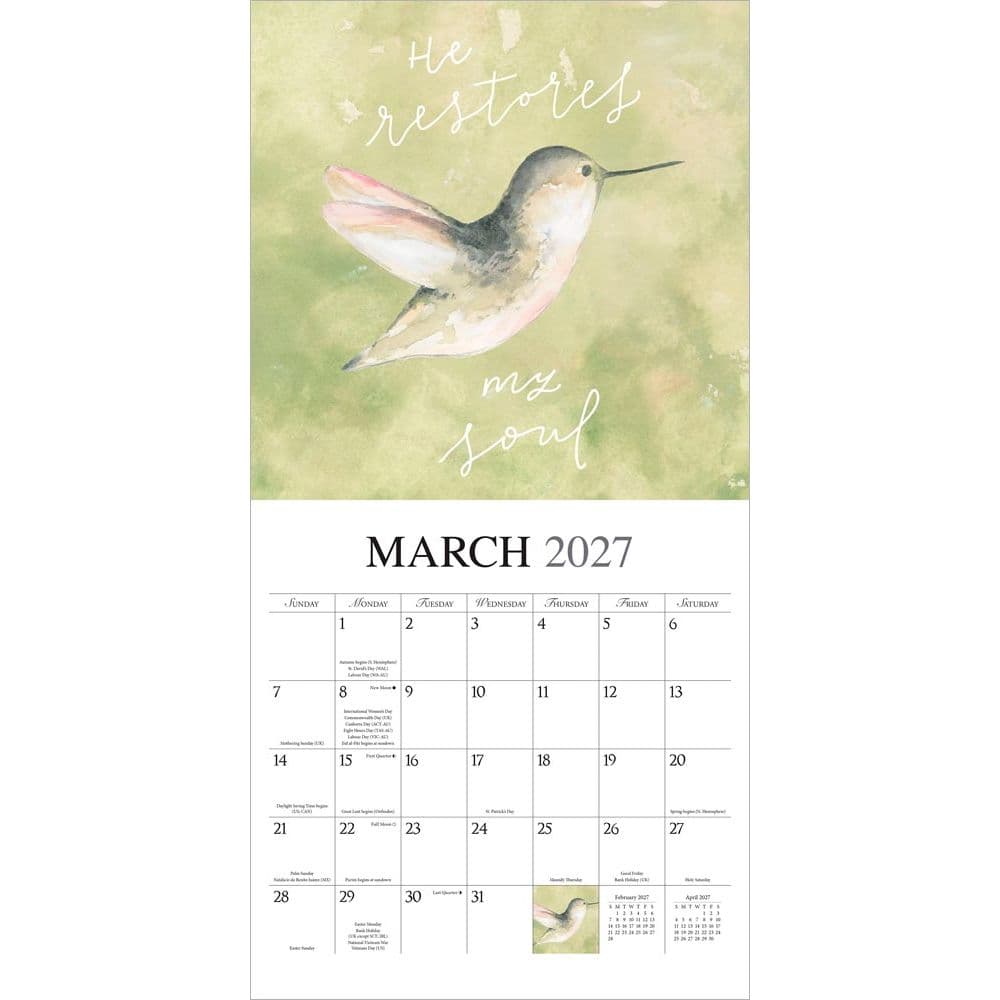 Faith 2027 Wall Calendar Second Alternate Image