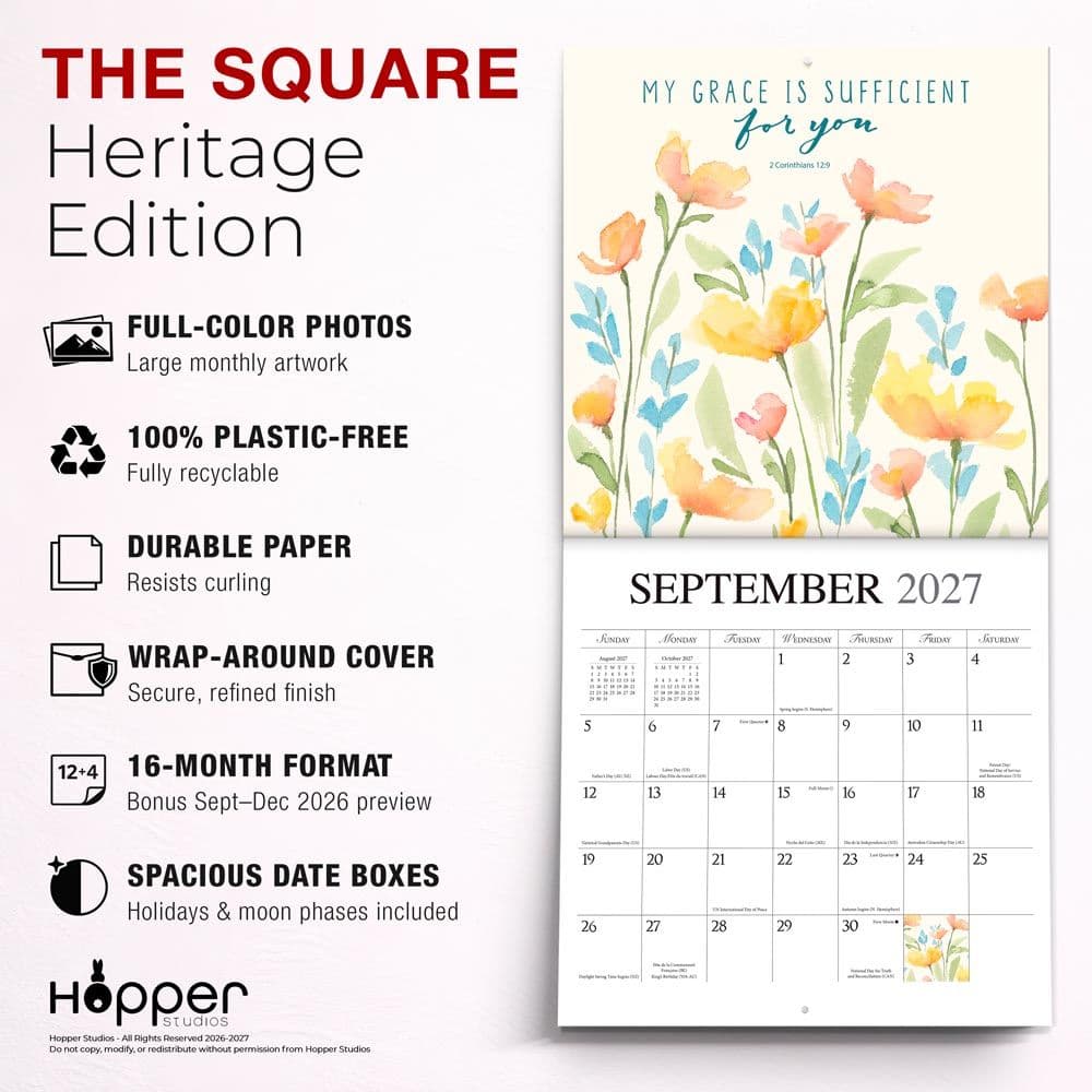 Faith 2027 Wall Calendar Fifth Alternate Image