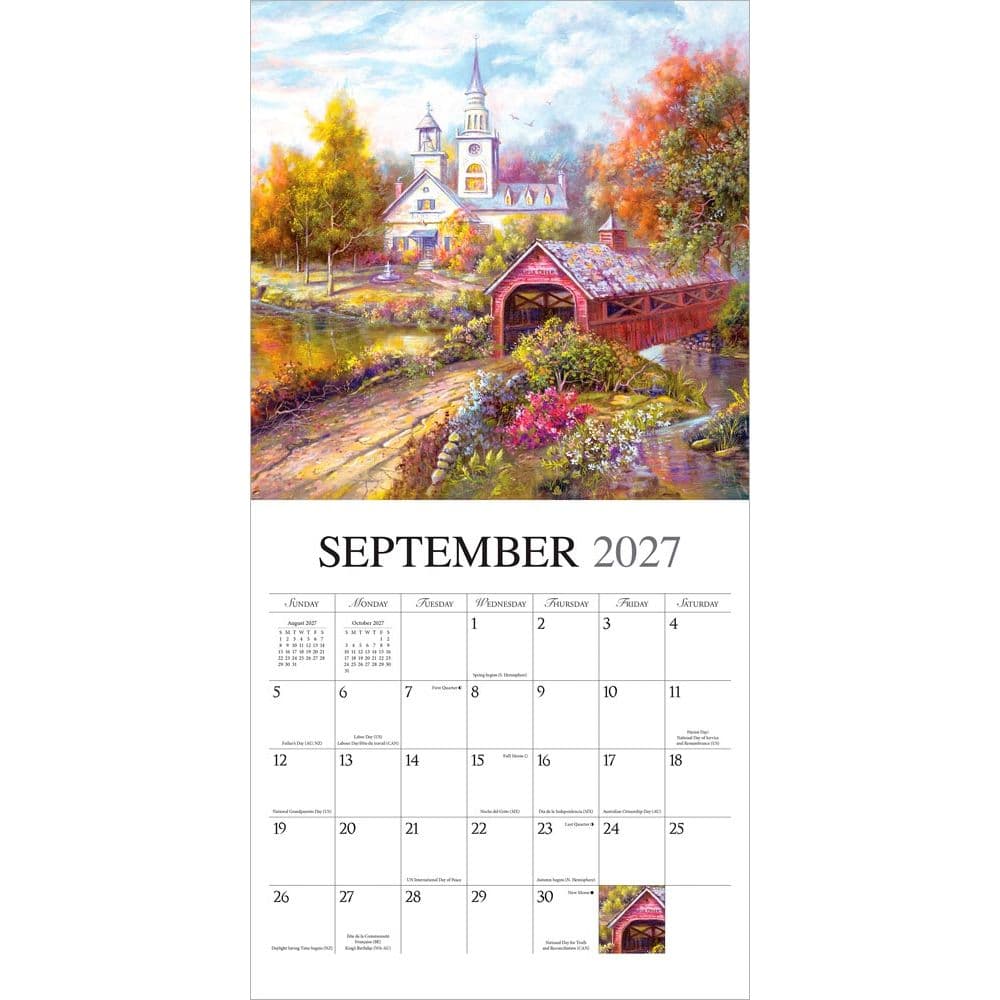Bygone Days 2027 Wall Calendar Third Alternate Image