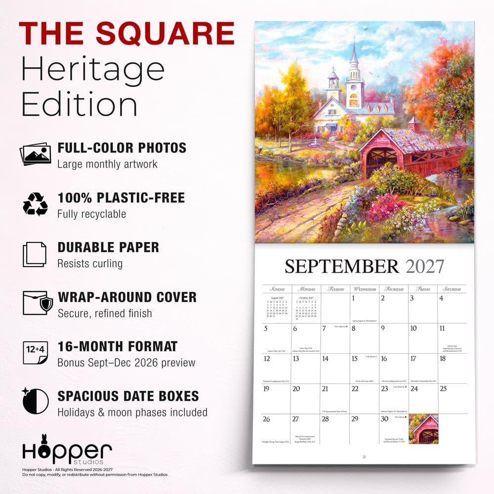 Bygone Days 2027 Wall Calendar Fifth Alternate Image