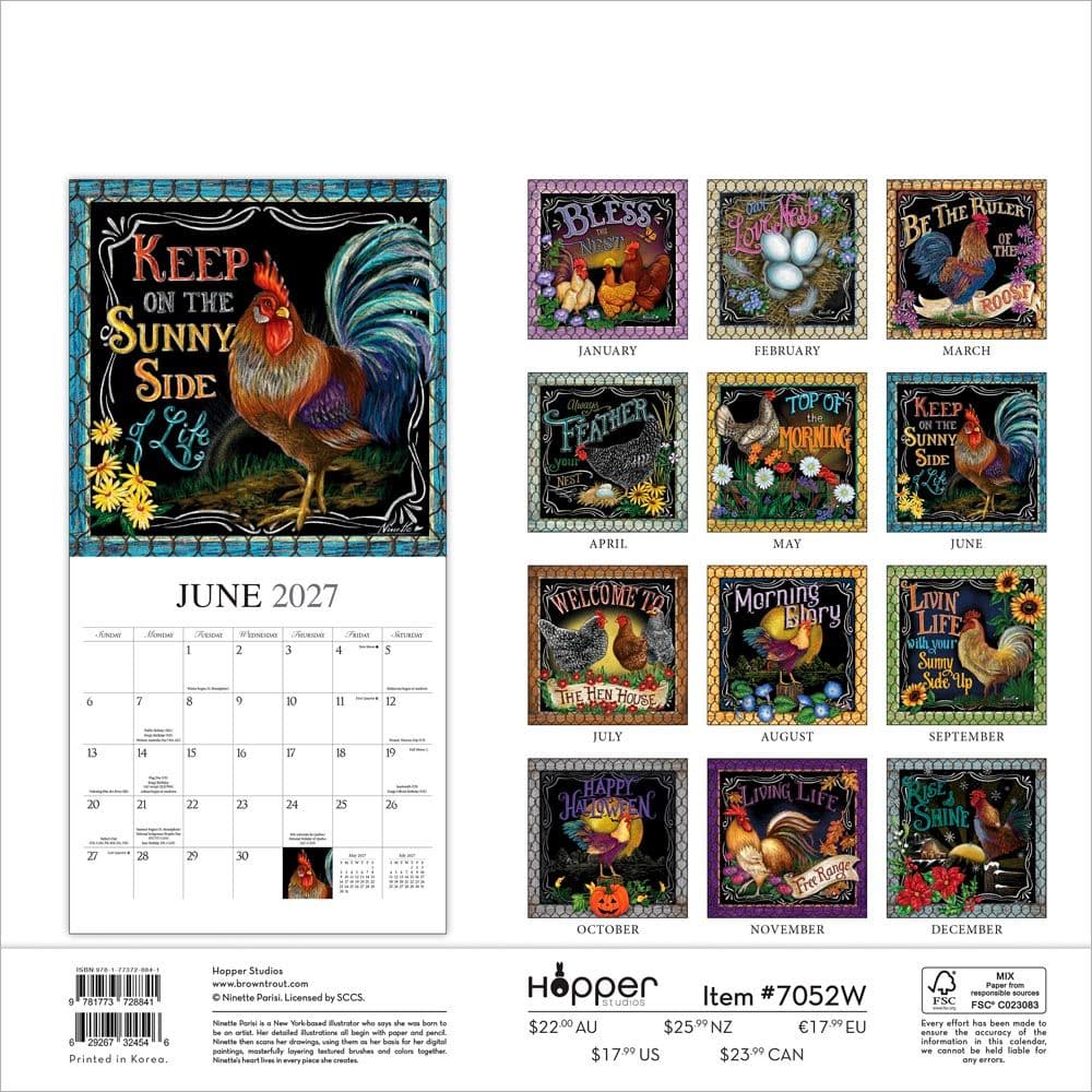 Bless This Nest 2027 Wall Calendar First Alternate Image