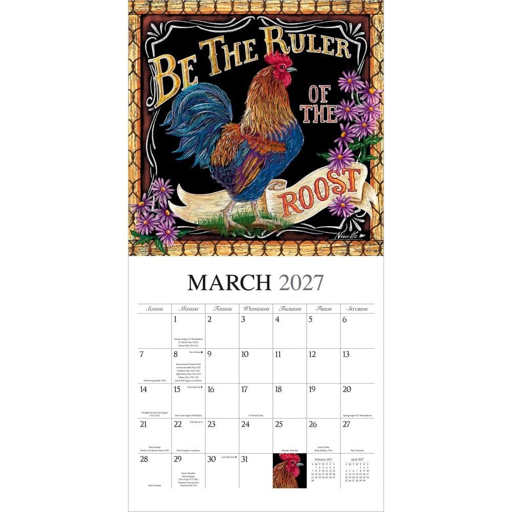 Bless This Nest 2027 Wall Calendar Second Alternate Image