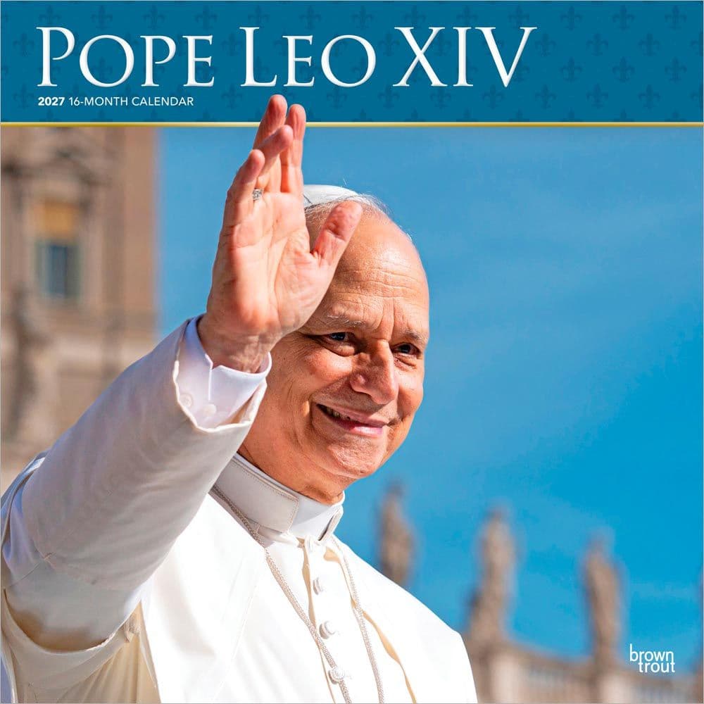 image Pope Leo 2027 Wall Calendar Main Product Image