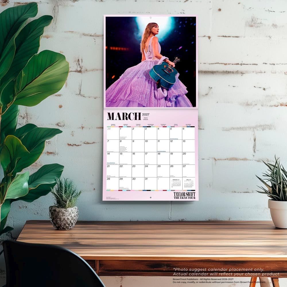 Taylor Swift 2027 Wall Calendar Fourth Alternate Image