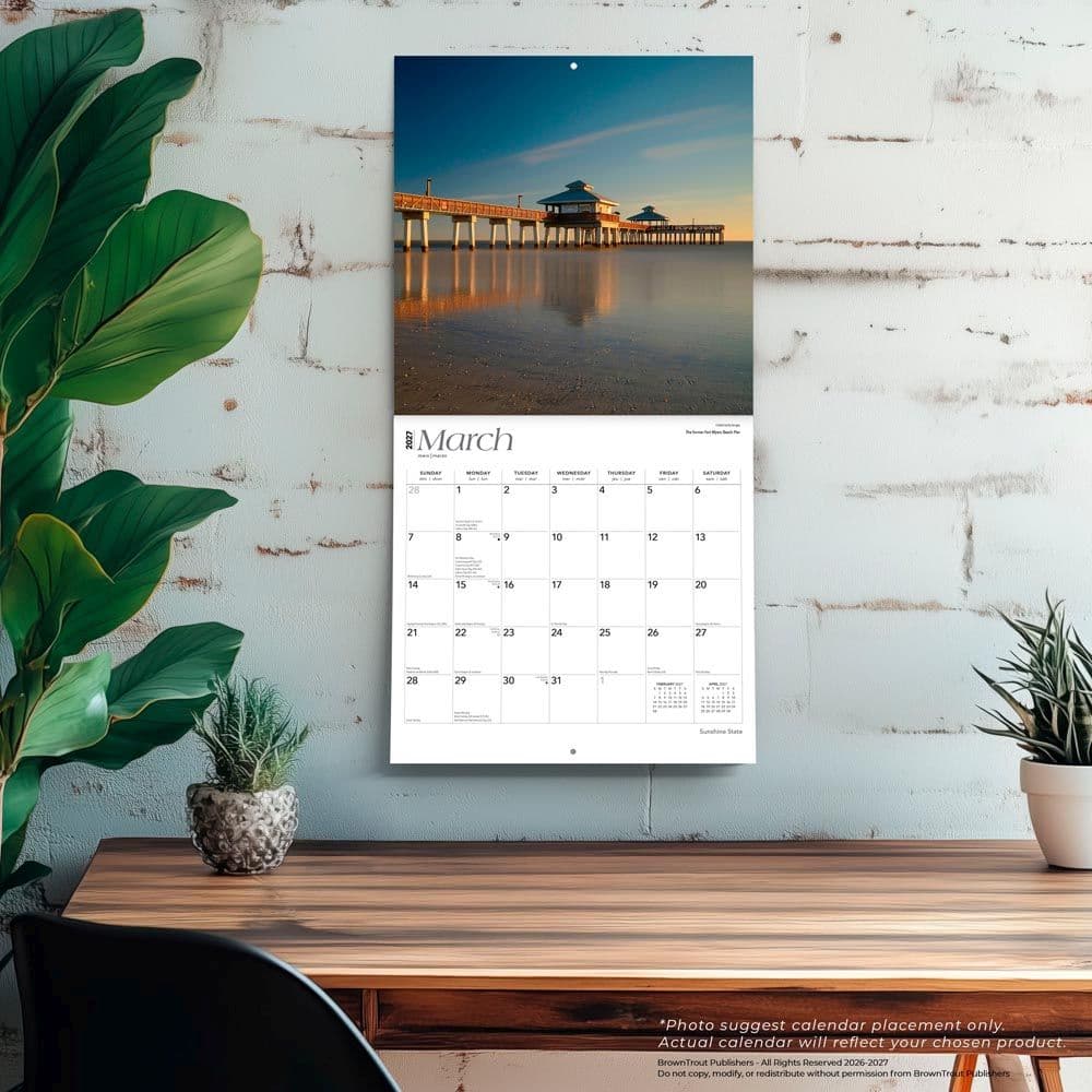 Sunshine State Florida 2027 Wall Calendar Fourth Alternate Image
