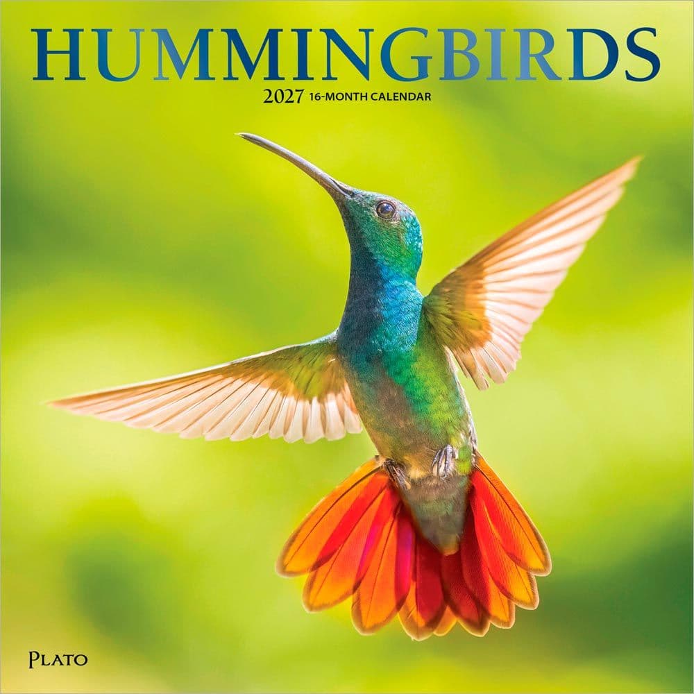 image Hummingbirds Plato 2027 Wall Calendar Main Product Image