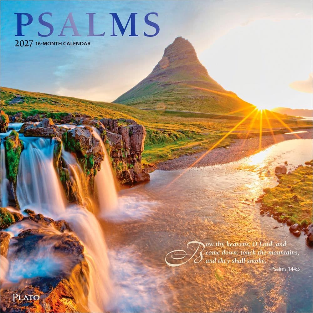 image Psalms Plato 2027 Wall Calendar Main Product Image