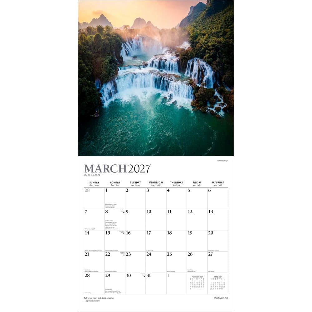 Motivation Plato 2027 Wall Calendar Second Alternate Image