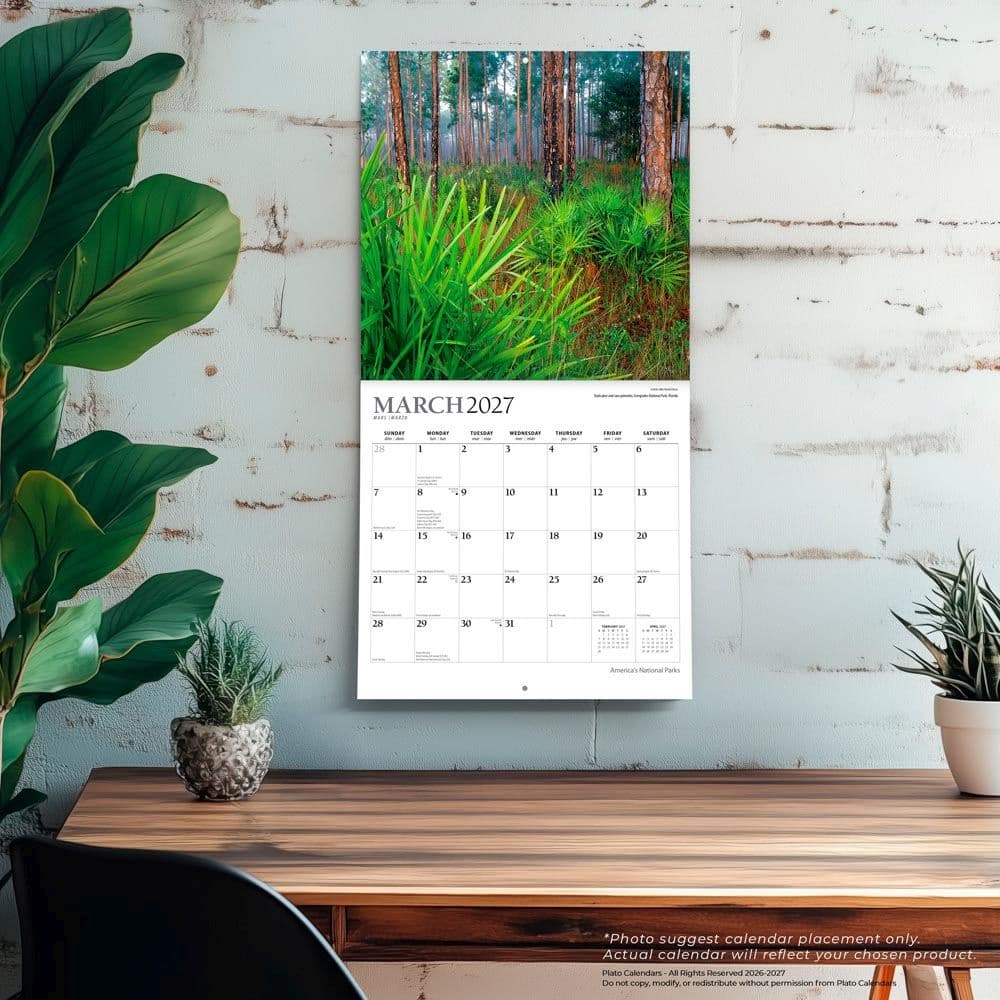 Americas National Parks Plato Foil 2027 Wall Calendar Fourth Alternate Image