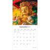 image Timeless Buddha Brush Dance 2027 Wall Calendar Third Alternate Image