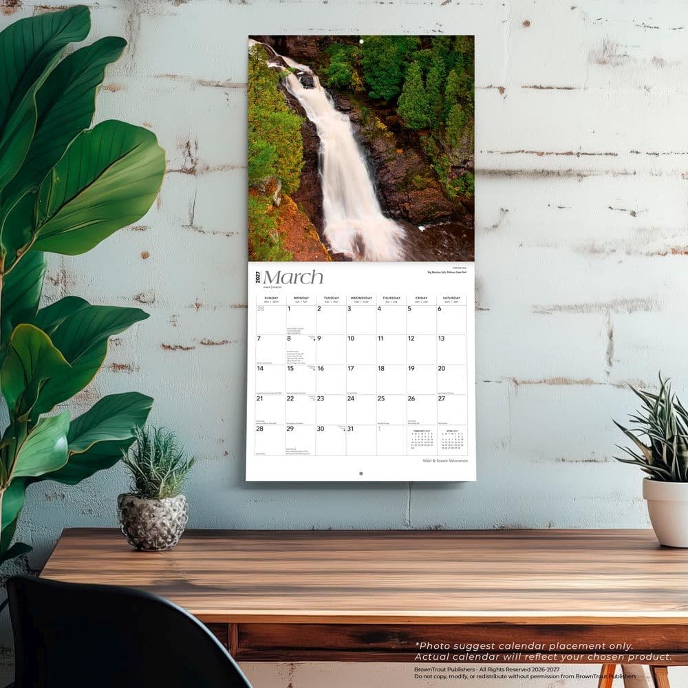 Wisconsin Wild and Scenic 2027 Wall Calendar Fourth Alternate Image