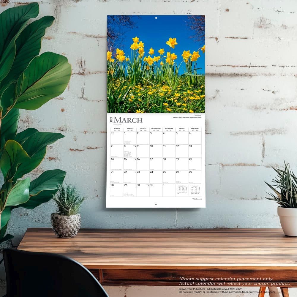 Wildflowers 2027 Wall Calendar Fourth Alternate Image