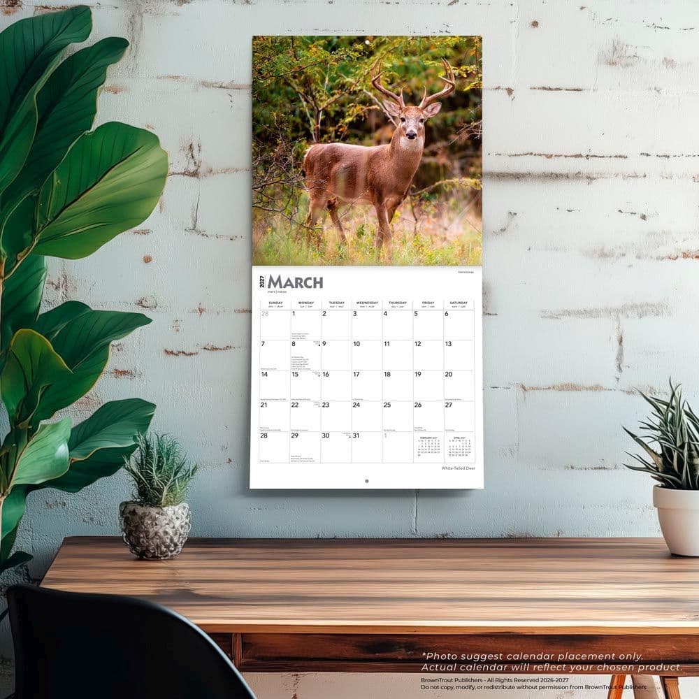 White Tailed Deer 2027 Wall Calendar Fourth Alternate Image
