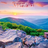 image Virginia 2027 Wild and Scenic 2027 Wall Calendar Main Product Image