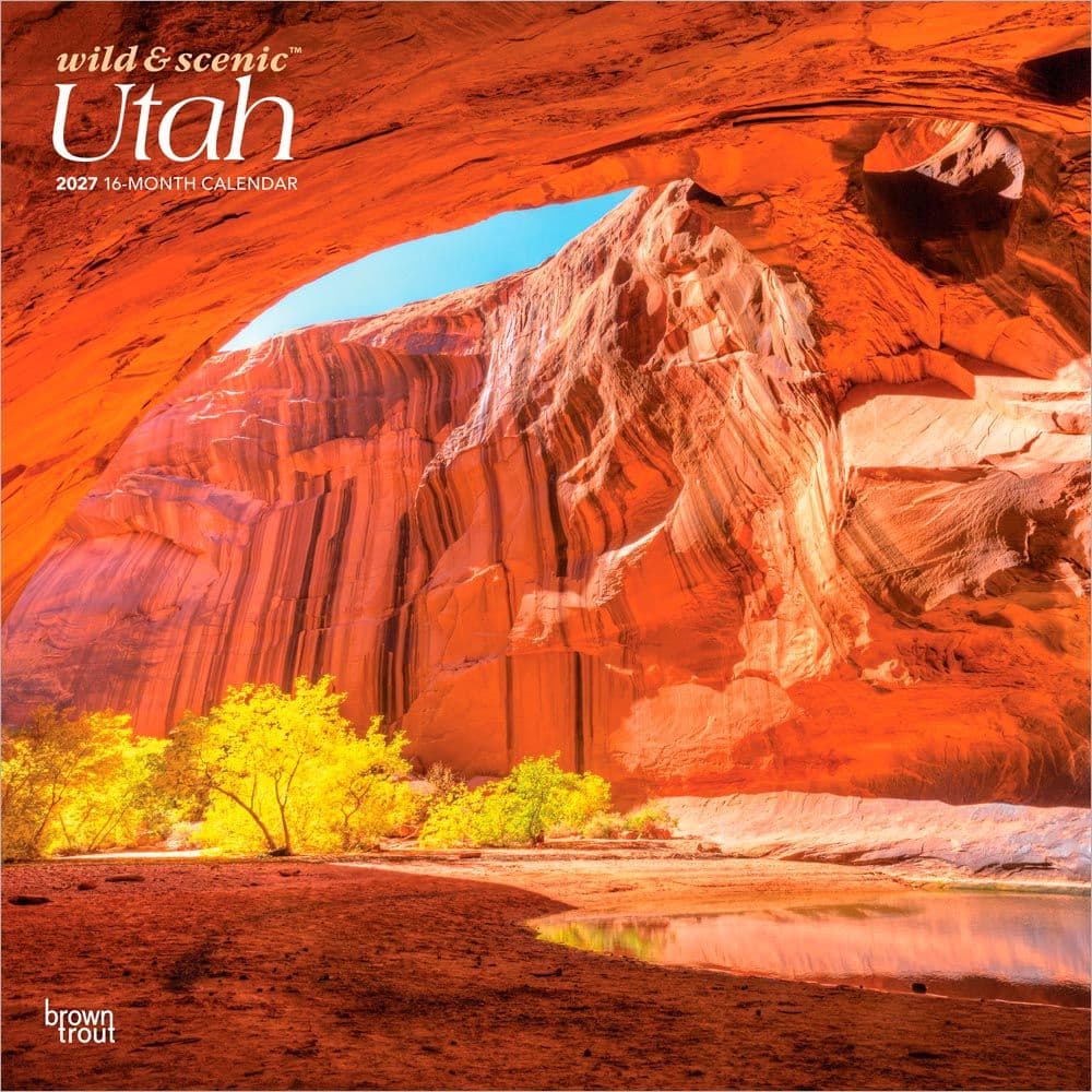 image Utah Wild and Scenic 2027 Wall Calendar Main Product Image