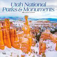 image Utah Parks And Monuments 2027 Wall Calendar Main Product Image